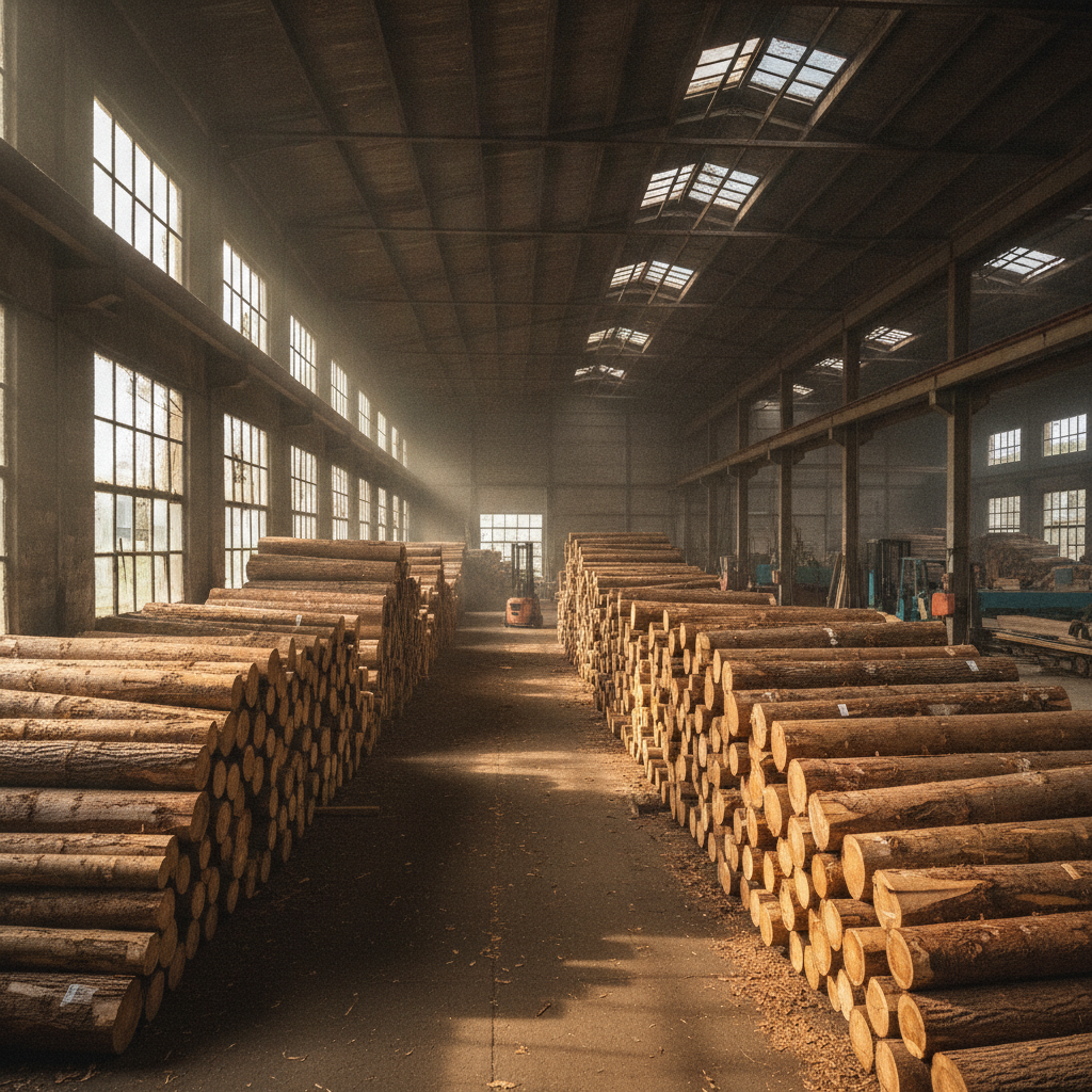 Holzlager